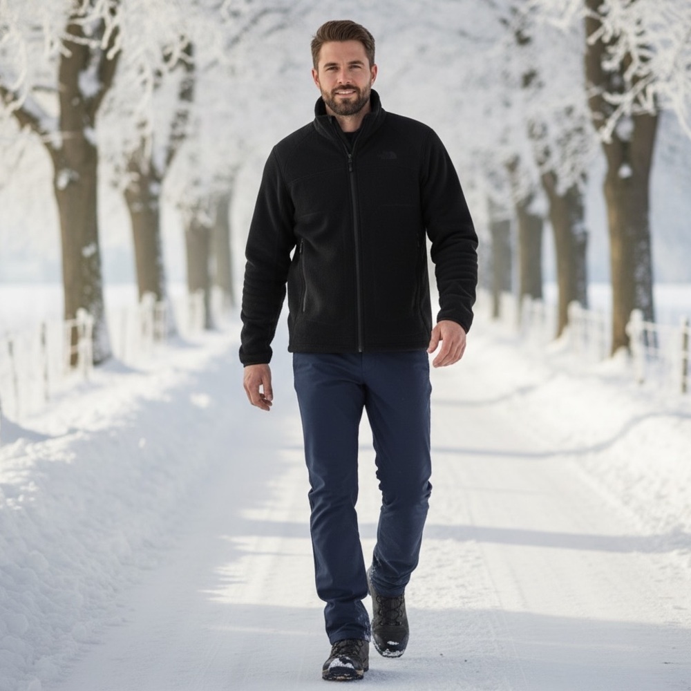 The North Face Apex ATXG Softshell Jacket Men’s Large Black — F13
